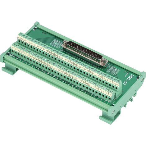 Bornier mâle-femelle, connecteur d'interface, adaptateur à 3 rangées, module de carte de dérivation, DC 60VDB62-M7 (1/5)