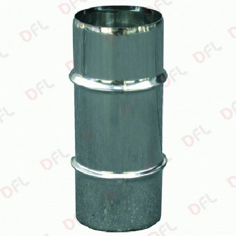 Raccord manchon d&39aile raccord mA le mA le M / M 12 cm 120 mm en acier inoxydable