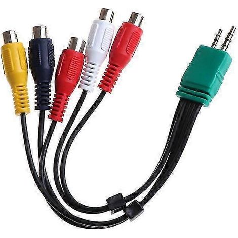 Câble adaptateur audio/vidéo composante AV pour téléviseurs LED BN39-01154W BN3901154W (1/5)