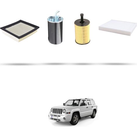 Kit tagliando 4 filtri compatibile con Jeep Patriot 2.0 CRD 88kw dal 2007 (1/5)