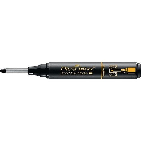 Marcatore Pica BIG INK Smart-Use nero punta in acciaio inox
