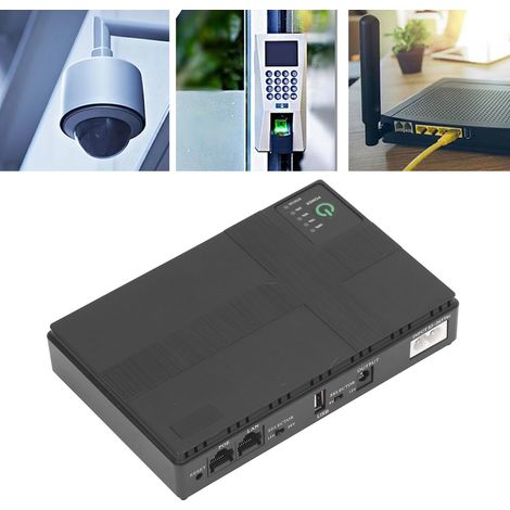 Miniatur-USV-Notstromversorgung mit 8800 mAh für Überwachungszwecke - Ausgangsspannung 5V/9V/12V/POE 15V/POE 24V - Notstromversorgung für Router (europäischer Standard) (1/5)