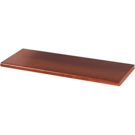 6 pz mensola ciliegio rettangolare ripiano in legno mensole 80x20x1,8 cm