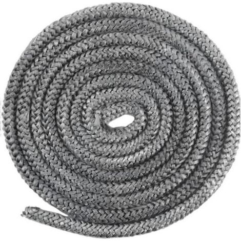 Pair 12 mm x 2,5 m, Cordon d'étanchéité pour cheminée, ruban d'étanchéité pour cheminée Cordon d'étanchéité résistant à la chaleur, avec de nombreux modèle (1/5)