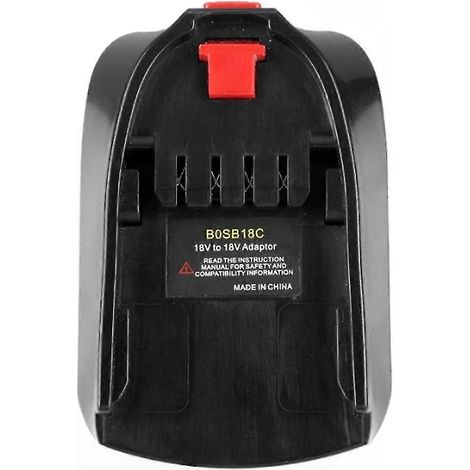 Adaptateur/convertisseur de batterie lithium-ion 18 V pour outils électriques sans fil, compatible avec la batterie BAT618 (1/5)