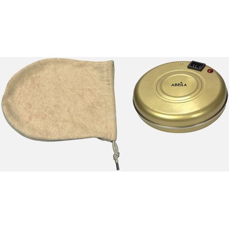 Accumulatore di calore portatile Fargo 550W oro con indicatore luminoso 5x19,5x19,5cm (1/3)