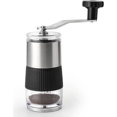 Moulin à café manuel – Moulin à café – Réglable – Portable – Idéal pour le camping et les voyages (1/5)