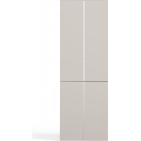 Meuble bas de salle de bain 60 cm – Hauteur 174 cm, profondeur 30 cm – Panneaux stratifiés, système d'ouverture par poussée – 3Xe Living (1/5)