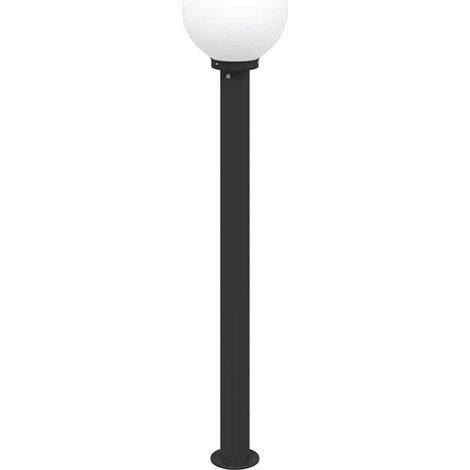 vidaXL Baliza de luz de 120 cm, color negro, IP44 (1/2)