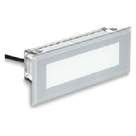 Segnapasso ad incasso LED Nobile 8W 3000K per cassette 506 241/G/3K