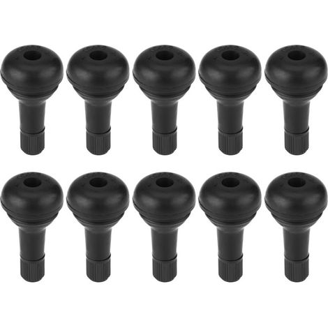 10 pièces voiture Auto TR415 roue encliquetable pneu pneu Valve tige courte Valve en caoutchouc (1/5)