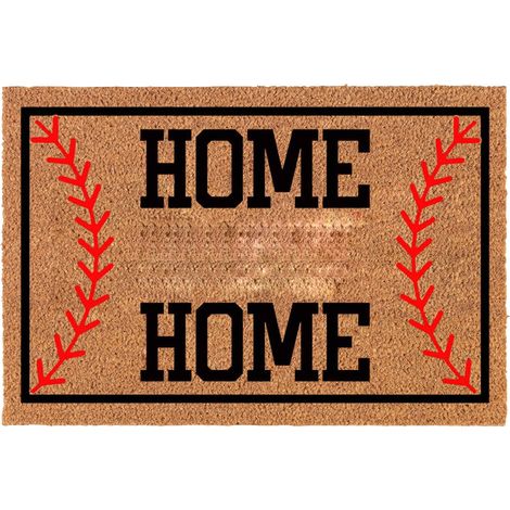 Tapis De Seuil - Tapis D'Entrée Antidérapant En Polyester - 60 x 40 cm - Pour Porte D'Entrée Extérieure Intérieure Porche Jardin Bureau - 1 Pièce (1/3)
