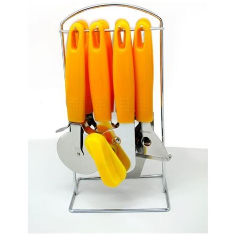Set Utensili Mestolame da Cucina con stand 7 pezzi (1/2)