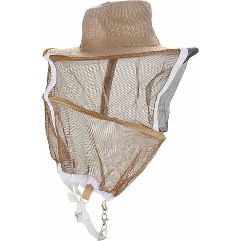 Chapeau d'apiculteur, chapeau d'apiculteur de jardin durable, protection anti-moustiques, abeilles, insectes, visage, voile de tête de cow-boy (1/5)