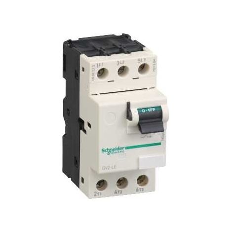 Disjoncteur moteur GV2-LE - 1 A- 3P 3d - déclencheur magnétique - GV2LE05 (1/4)