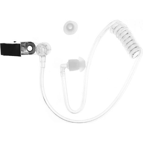 Tuyau de rechange transparent acoustique spiralé Accessoires pour talkie-walkie-AquaForge (1/4)