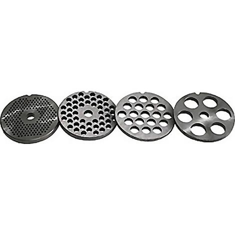 ELMA placa maquina picar n.5 6mm 29 ojos , Placa para máquina de picar del Nº5. 23.05.6Con 29 agujeros de 6mm de diámetroAcero carbono