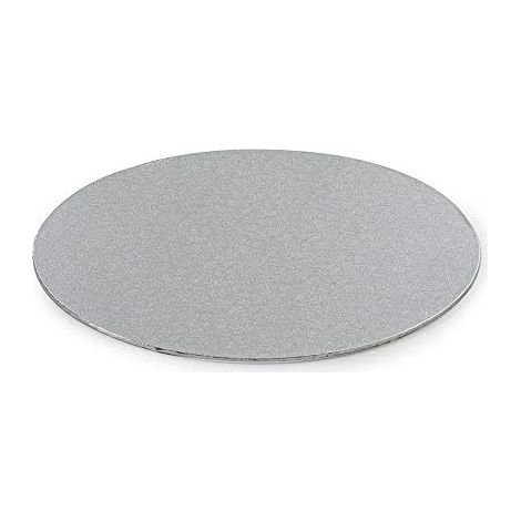 0931306 DECORA - CAKE BOARD SOTTILE SILVER Ø 30 CM X H 3 MM 12 INCH (1/3)