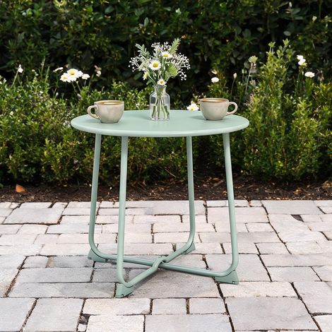 SunJet Table de jardin, table extérieure, Table basse ronde de jardin - Réf. H94FVUA01Y4X (1/5)
