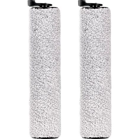 (2 pièces) Rouleaux de Brosse de Remplacement Compatibles avec l'aspirateur eau et Poussière sans fil Tineco iFloor 3/ Floor One S3/ iFloor 2, Kit D'accessoires de Pièces de Rechange (1/5)