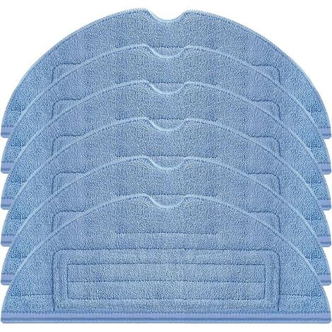 Lot de 6 Serpillère Rechange avec Roborock s7 d&39origine Compatibles avec Xiaomi Roborock S7 S7Plus T7 T7Plus T7Plus T7SPlus Réutilisables et Lavables en Microfibre (1/5)
