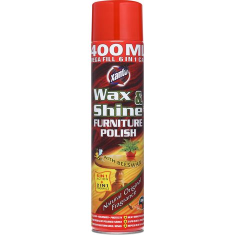 Möbelpolierschaumreiniger 6in1 Wax&Shine Xanto 0,4l (1/2)