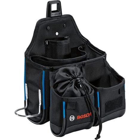 Bosch Professional – Sacoche porte-outils 28x22cm en polyester 1000D – 15 emplacements outils – Support ProClick – 1600A0265T (1/5)