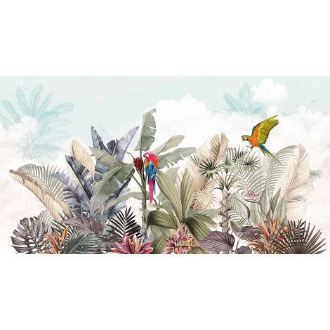 Papier peint panoramique - Tropical - 130 cm x 70 cm (1/2)
