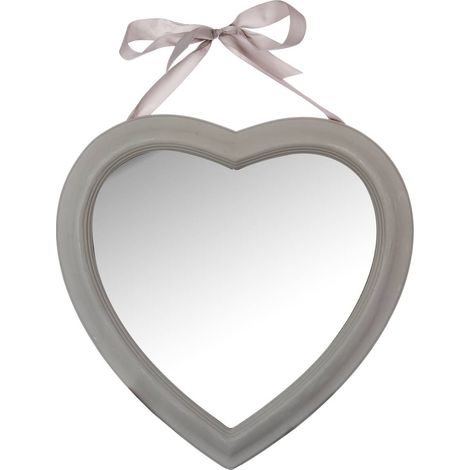 Specchio a cuore Alexia 40x40cm - Taupe - Atmosphera créateur d'intérieur (1/4)