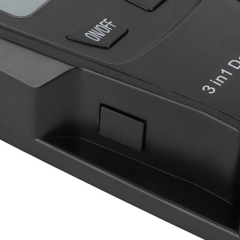 Détecteur de Métaux 3 en 1 Portable pour Murs Testeur Sans Batterie Inclus Noir - KZQ (1/5)
