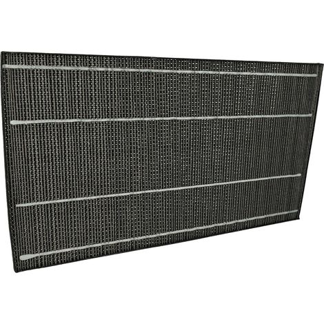vhbw Aktivkohlefilter Ersatz für Sharp FZ-A61DFR für Luftreiniger - Luftfilter Schwarz