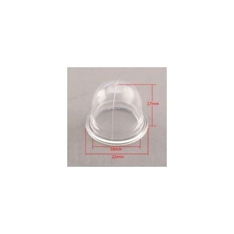 Poire D'AmorçAge Debroussailleuse, 22mm Tasse D'huile de Carburateur Pompe D'ampoule D'amorce Transparente Bulle D'huile de - Crezuo