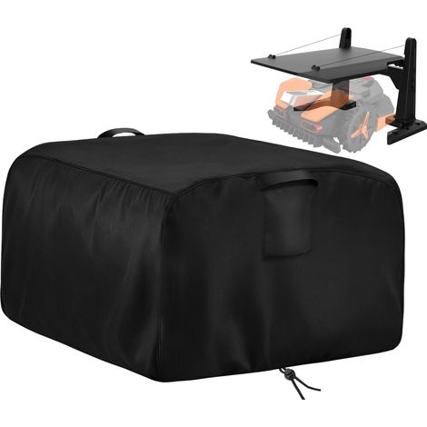 Protective Cover for Robot Lawnmower, Wireless Automatic Robot Lawn Mower, Waterproof Protective Cover for WA0825 Robot Lawnmower with Straps and Handles, 80 x 78 x 51 cm (1/5)