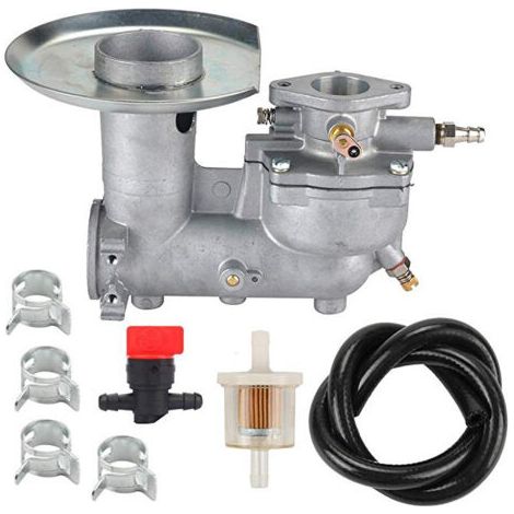 S-giant Ensemble de carburateur 392587 - Briggs & Stratton 391065 391074 391992 - Avec tuyau d'huile et filtre à huile etc. (1/4)