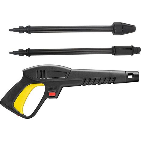 Jalleria High Pressure Water Gun with Variable Jet Lance and Rotating Lance Compatible with Lavor Vax Sterwins Parkside MUMU Pressure Washers (1/4)