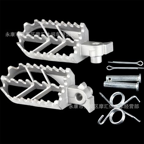 Modified Honda Kawasaki Yamaha Suzuki CRF cast steel foot pedals (1/4)