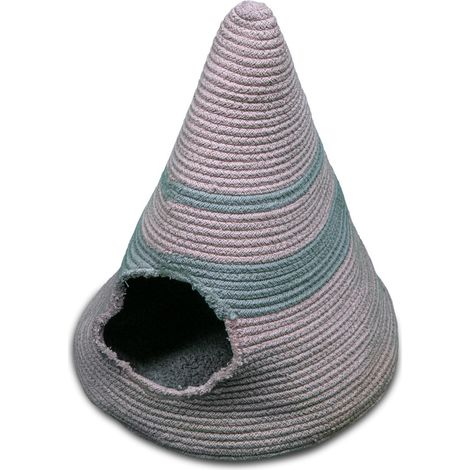Abris pour chat Tipi Bobo pink ø 40 cm - animallparadise (1/4)