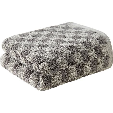 Lot de 10 torchons de vaisselle de qualité supérieure - 100 % coton super absorbant 70 x 45 cm - Noir (1/5)