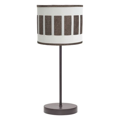 Lampe à poser Ivanna 1xe14 Marron/blanc-oxyde 43x17x17 Cm (1/2)
