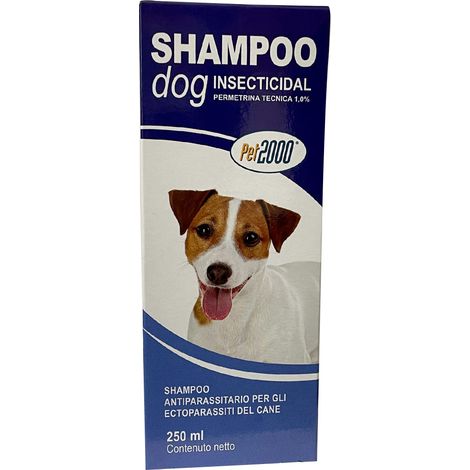 Shampoo Hund antiparasitär für Hunde-Ektoparasiten 250ml