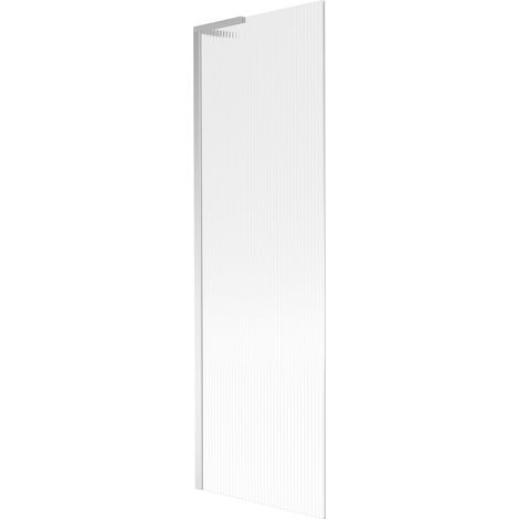 Mexen Next L Badewannenfaltwand 1-flügelig 60 x 150 cm, Streifen, Chrom - 895-060-000-03-09-01 (1/5)