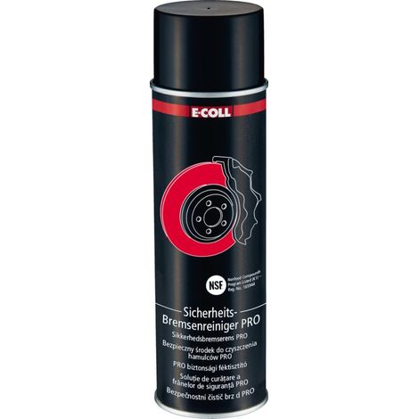 Sicherh.-Bremsenreiniger PRO 500ml Spraydose E-COLL EE