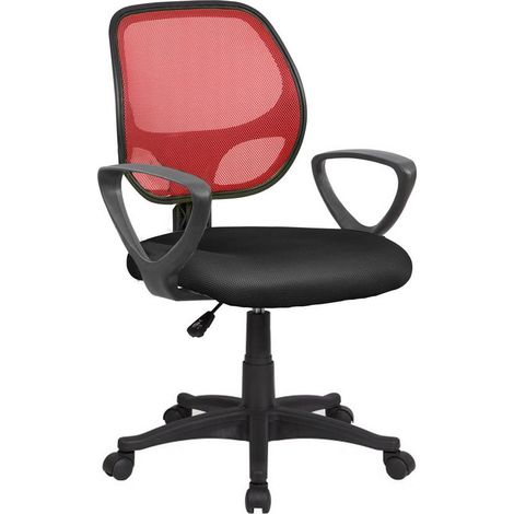Silla con Ruedas - Sillón de Oficina Negro