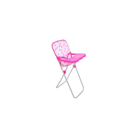 Jouets de Chaise de Salle à Manger Chaise Haute Poupée Meubles Meuble Enfant Chaise Enfant Enfants Accessoires pour bébé Ornement de Mise en Page Micro Le Fer Rose