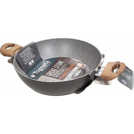 Tegame 2 manici cm 26 tognana great stone v7758h7grst cucina accessori