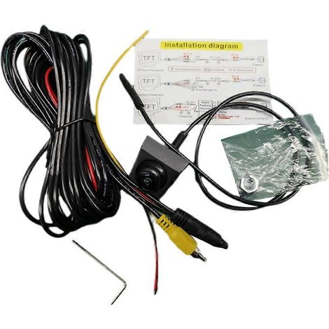 Cámara de visión trasera para coche 1080P AHD, cámara de marcha atrás con gran angular de 170° y visión nocturna, cámara de asistencia al aparcamiento. (1/5)