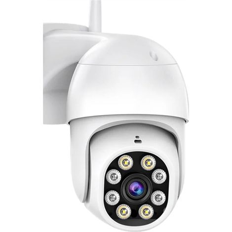 Caméra de sécurité à Domicile 5X Zoom numérique caméra IP extérieur 1080P HD PTZ AI détection Humaine Vitesse dôme 8MP 4K Suivi Automatique caméra de sécurité(8MP Camera) (1/5)