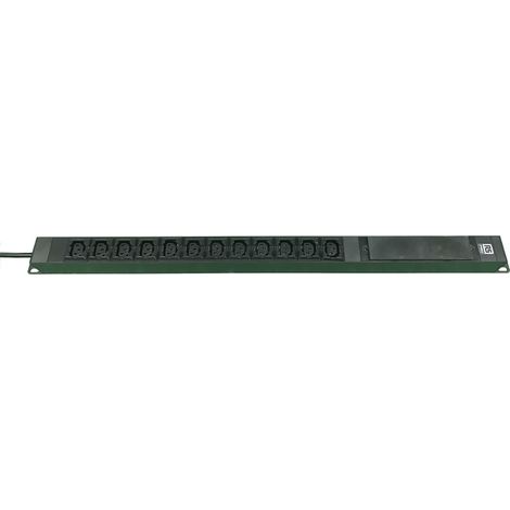 Rallonge électrique 3m, 12 prises CEI C13, 250 V c.a. 13A ( Prix pour 1 )