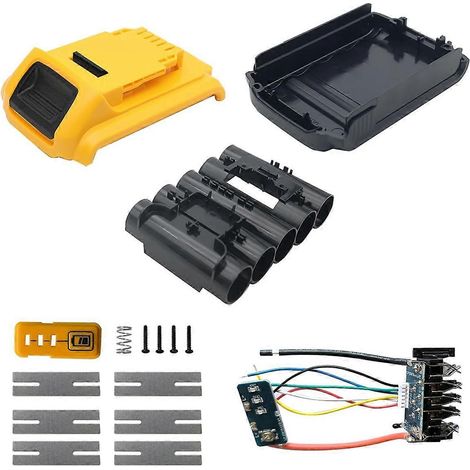 Boîtier en plastique pour batterie 20V 5 cellules 18650 (1/5)