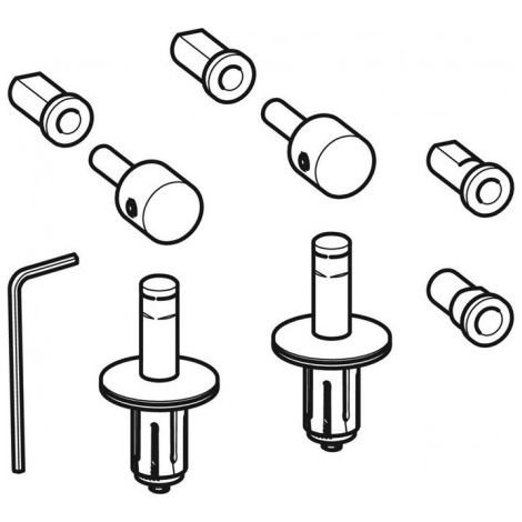 Charniere Geberit pour Flow abattant WC 575900